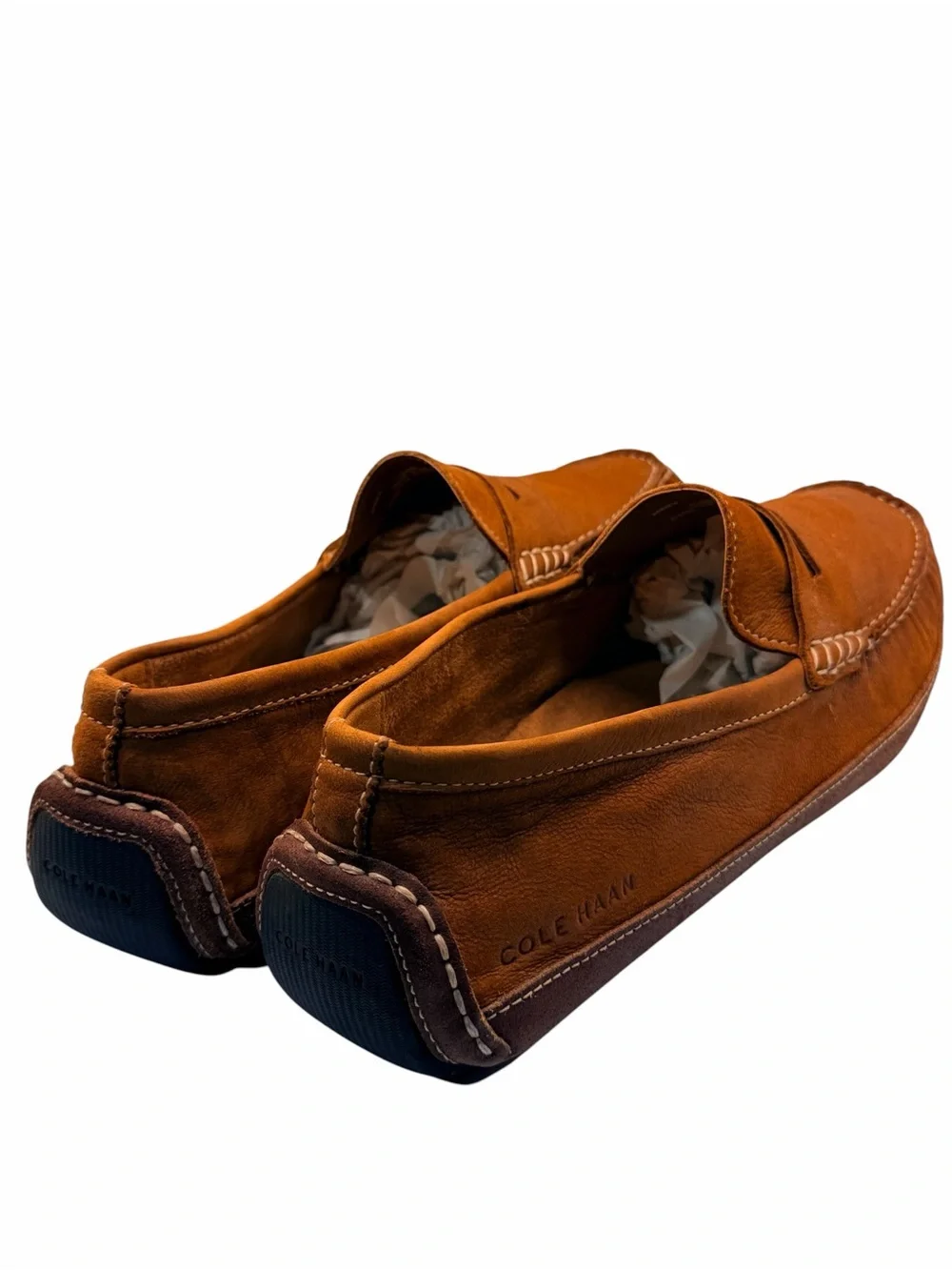 Cole Haan Men’s Size 11M Brown Leather Penny Driving Loafers Moccasins C30966